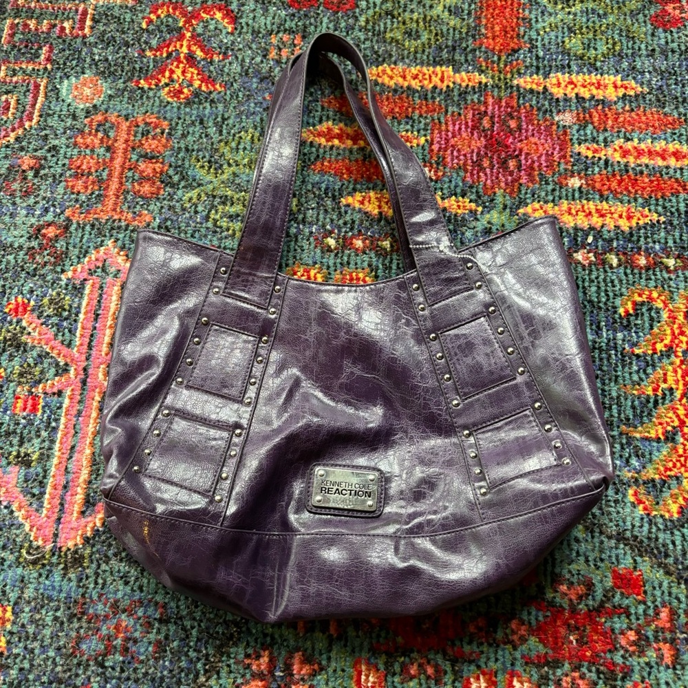Kenneth Cole Reaction Deep Purple Tote